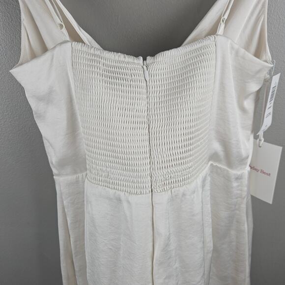 Aritizia Sunday Best Spencer Mini Dress  Light Birch Size Small - Picture 6 of 11